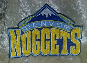 Denver Nuggets 3.5" Iron On Embroidered Patch ~ Free Tracking~ - Picture 1 of 1