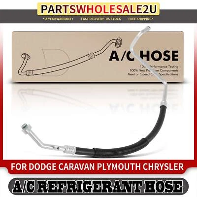 Línea de succión de aire acondicionado para Dodge Caravan Plymouth Voyager Chrysler Grand Voyager 3,0 L Foto 1 de 4