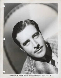 John Boles - As Good As Married (1937 - Original Promotional Photo - 8x10 - Picture 1 of 1