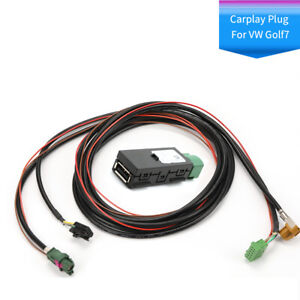 For VW Golf 7 Car Install CarPlay Media MDI USB AMI Socket Cable Set 5Q0035726E