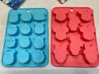 Disney Mickey Mouse & Monsters Inc Cup Cake Chocolate MOLD 2 Set Japan