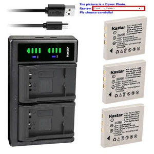 Kastar Battery LTD2 Charger for HP LI40 Q6277A Photosmart R742 R742v R742xi - Picture 1 of 11