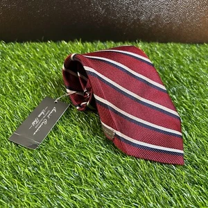 Cravatta Daniel Cremieux a righe collezione firmata sette pieghe made in Italy uomo - Foto 1 di 9