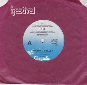 SPANDAU BALLET True / Lifeline 45 SirH70 - Picture 1 of 2