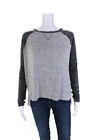 Rag & Bone Jean Womens Camden Long Sleeves Pullover Sweater Gray Size Extra Smal