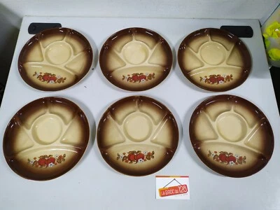 lot de 6 assiette à fondue  - 22.5cm - ENVOI RAPIDE ET SOIGNE - Photo 1/4