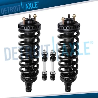 Puntales delanteros con barras estabilizadoras de resorte helicoidal para GMC Envoy Saab 9-7x Trailblazer 4,2 L Foto 1 de 4