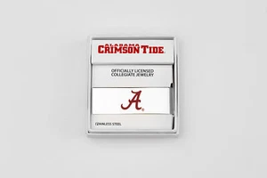Clip para dinero de acero inoxidable Alabama Crimson Tide - Imagen 1 de 1