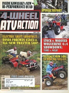 4 Wheel ATV Action Magazine May 1999 Inside Kawasaki's New Hi-Performance Quad - Picture 1 of 2