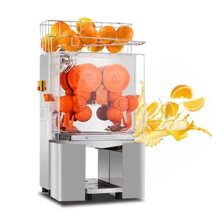 Automatic Orange Juicer, Auto Peeling Orange Juice Beverage Making Machine  - Picture 1 of 8