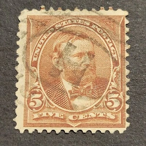 Scott # 270 5c Grant gebraucht 1895 - Bild 1 von 2
