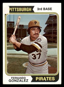 1974 Topps #649 Fernando Gonzalez RC (ref 229812)