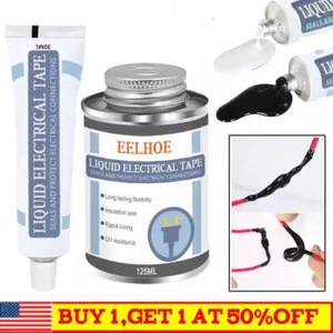 NEW Liquid Insulation Electrical Tape Tube Paste Waterproof Anti-uv Fast Dry - Picture 1 of 18