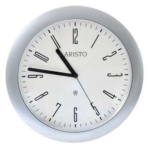 Wand Quarz Funkuhr im klassischen Bauhaus Design  aus dem Hause ARISTO Pforzheim - Bild 1 von 1