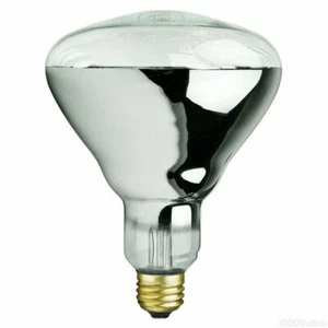 x6 LE 250W Heat Lamp Bulb One Directional Type BR40 Medium Base 120V Home Use - Picture 1 of 10