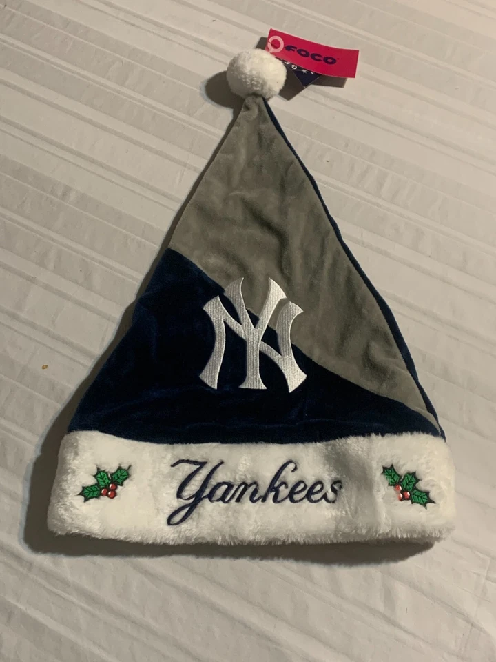 New York Yankees MLB Santa Hat Forever Collectibles Brand New - Image 1 of 1