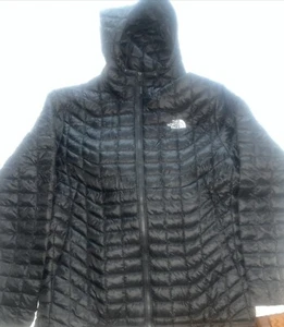 The North Face Men's ThermoBall Jacket With Hood TTG Black Outerwear XXL - Picture 1 of 4