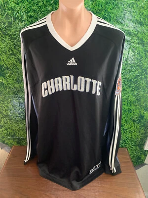 Charlotte Bobcats Basketball #42 Sean May L/S Shooting Shirt adidas Size 3XLT - Image 1 of 4