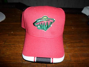 Red Minnesota Wild NHL Baseball Hat NEW without Tags - Picture 1 of 1