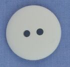 16mm White 2 Hole Button (x 2 buttons)