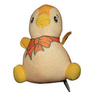 Neopets Orange Bruce Penguin Toy 2008 Burger King Collectible Plush Stuffed Toy - Picture 1 of 5