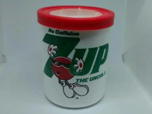 7 UP SOFT DRINK UNCOLA DE COLECCIÓN SOPORTE DE ESPUMA HECHA EN EE. UU. - Imagen 1 de 4