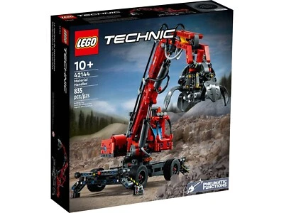 LEGO TECHNIC: Material Handler Crane (42144) Brand New Sealed - Retired Set - Image 1 of 4