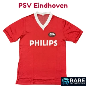 CAMISETA DE FUTBOL CASERA VINTAGE PSV EINKHOVEN AÑOS 80 PEQUEÑO ADULTO (BUENA/JUSTA) - Imagen 1 de 7