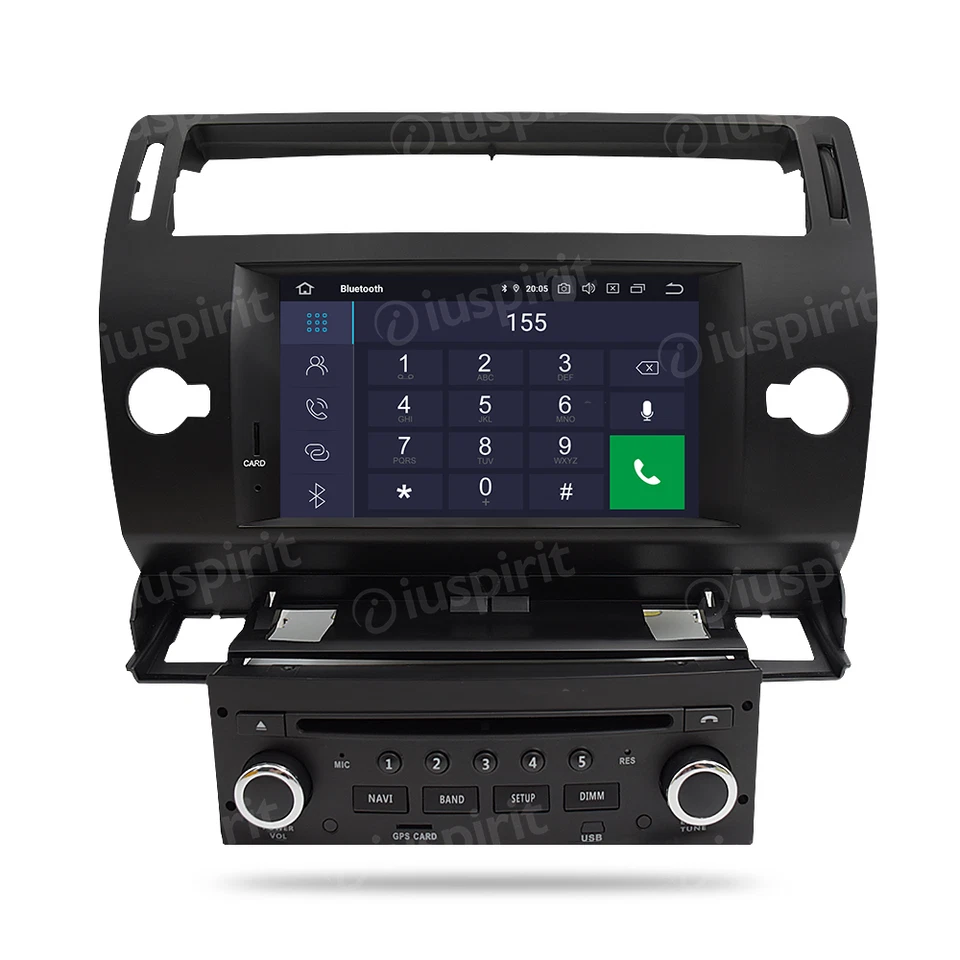 ANDROID autoradio navigatore per Citroen C4 2004-2012 GPS DVD WI-FI Bluetooth Mi - Immagine 1 di 1