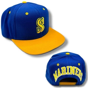 Seattle Mariners American Needle Cooperstown Collection Snapback Cap Mütze Vintage - Bild 1 von 7