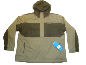 Columbia Jacket Tipton Peak III Omni Tech Hooded Insulated Full Zip Size 3X NWT - Picture 1 of 16