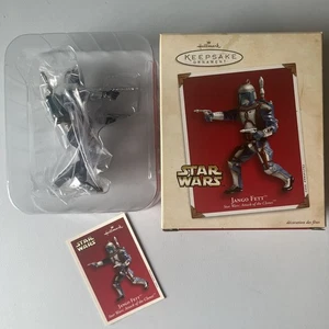 Jango Fett Ornament Star Wars Attack of the Clones Hallmark Keepsake 2002 - Picture 1 of 4