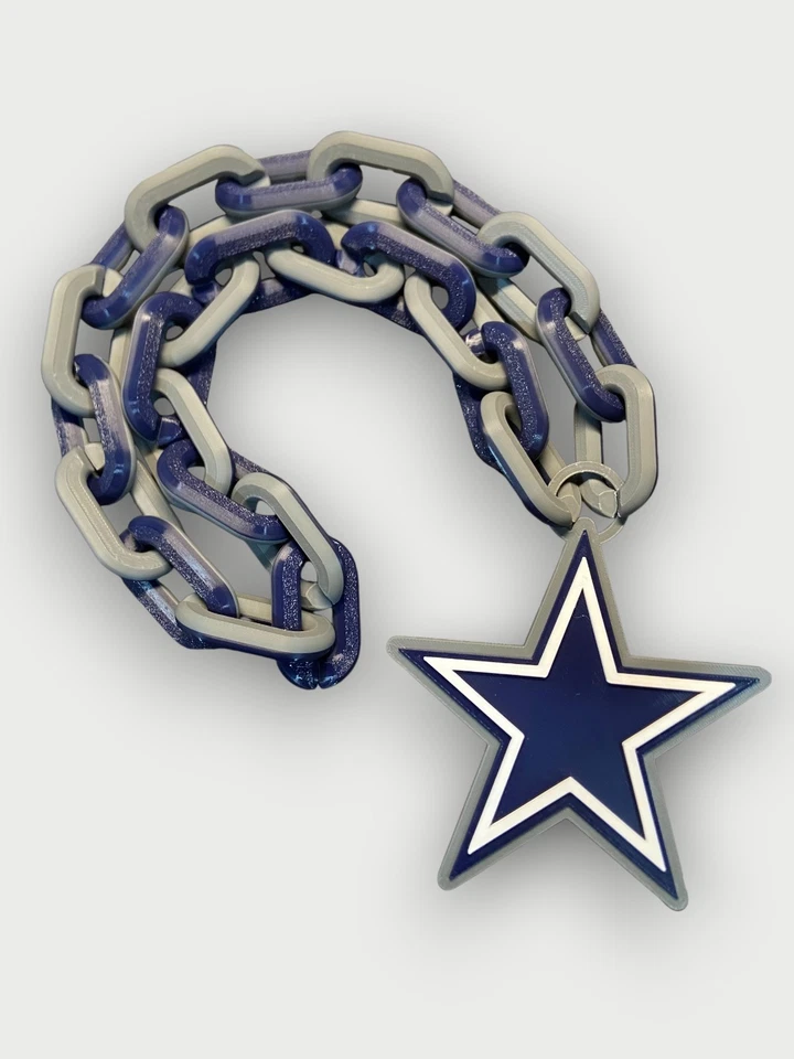 Cadena deportiva de gran tamaño Dallas Cowboys Foto 1 de 1