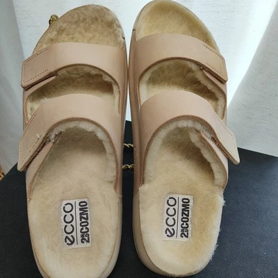 Ecco 2nd Cozmo 2 correas ajustables forradas de piel para mujer talla 9-9,5 cierre de gancho Foto 1 de 4