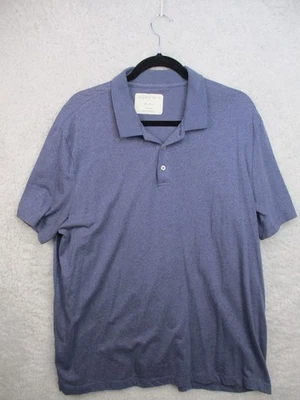 Camisa Polo A|XIST Para Hombre XL Calce Ajustado Azul Brezo Manga Corta Informal Ropa de Golf Foto 1 de 4