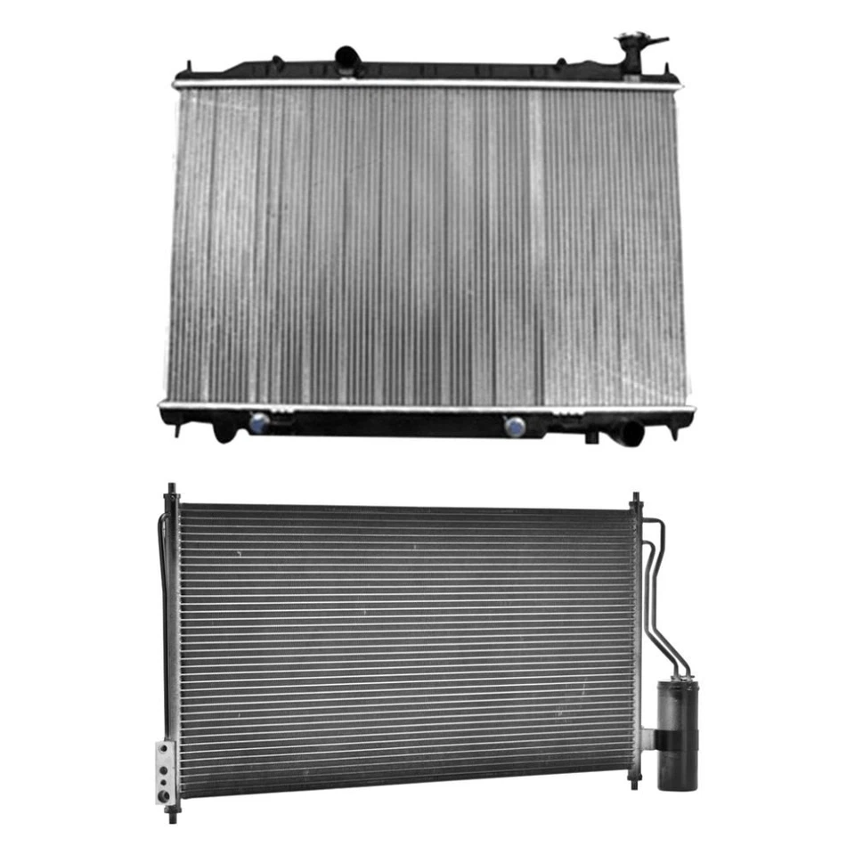 For Nissan Quest 2004-2009 TYC BNDL-474771 Radiator & Condenser Kit - Изображение 1 из 1