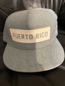 Robin Ruth Puerto Rico Cap in Light Blue - Picture 1 of 5