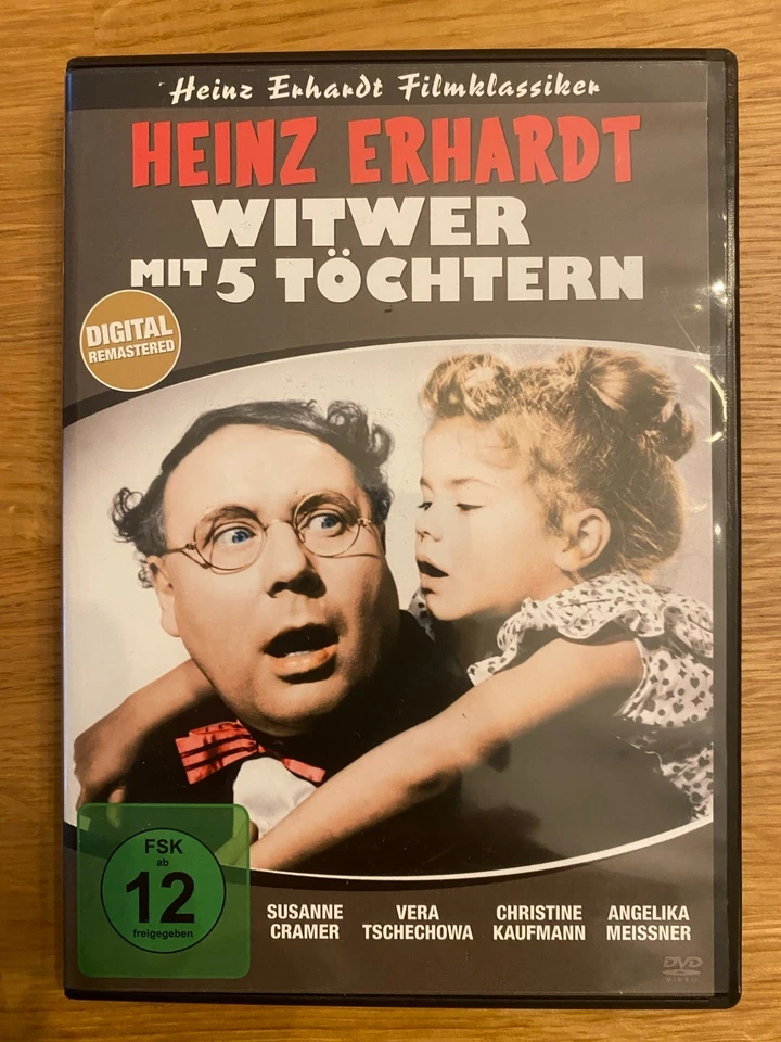 Witwer mit 5 Töchtern | DVD | Heinz Erhardt, Christine Kaufmann, Vera Tschechowa - Bild 1 von 1