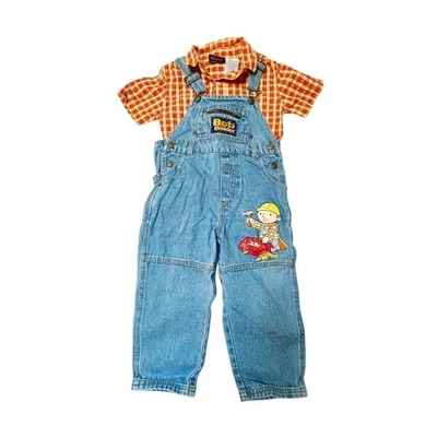 Completo tuta Bob the Builder vintage Y2K taglia 3T - Immagine 1 di 4