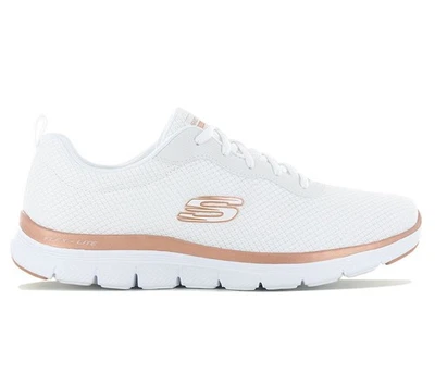 Skechers flex Appeal 4.0 Brilliant View - Women Sneaker White 149303 Shoes New - Image 1 of 4