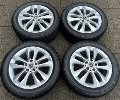 4 ORIGINAL 17" ALU WINTERRÄDER MERCEDES C-KLASSE W205 A2054018000 225/50R17 94H  - Bild 1 von 4