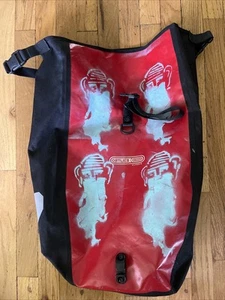 Ortlieb Waterproof Classic Roller Fahrrad Gepäckträgertasche rot personalisiert - Bild 1 von 5