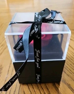 Rose with Necklace Infinity Rose in Love Box I Love You Forever. - Picture 1 of 4