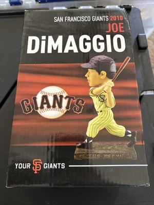 Joe Dimaggio SF Seals Italian Heritage SF Giants Bobblehead SGA 2010 SGA NUEVO EN CAJA Foto 1 de 2