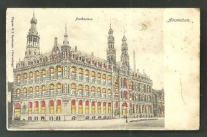 Amsterdam Hold to light Post Office Netherlands ca 1899 - Picture 1 of 1