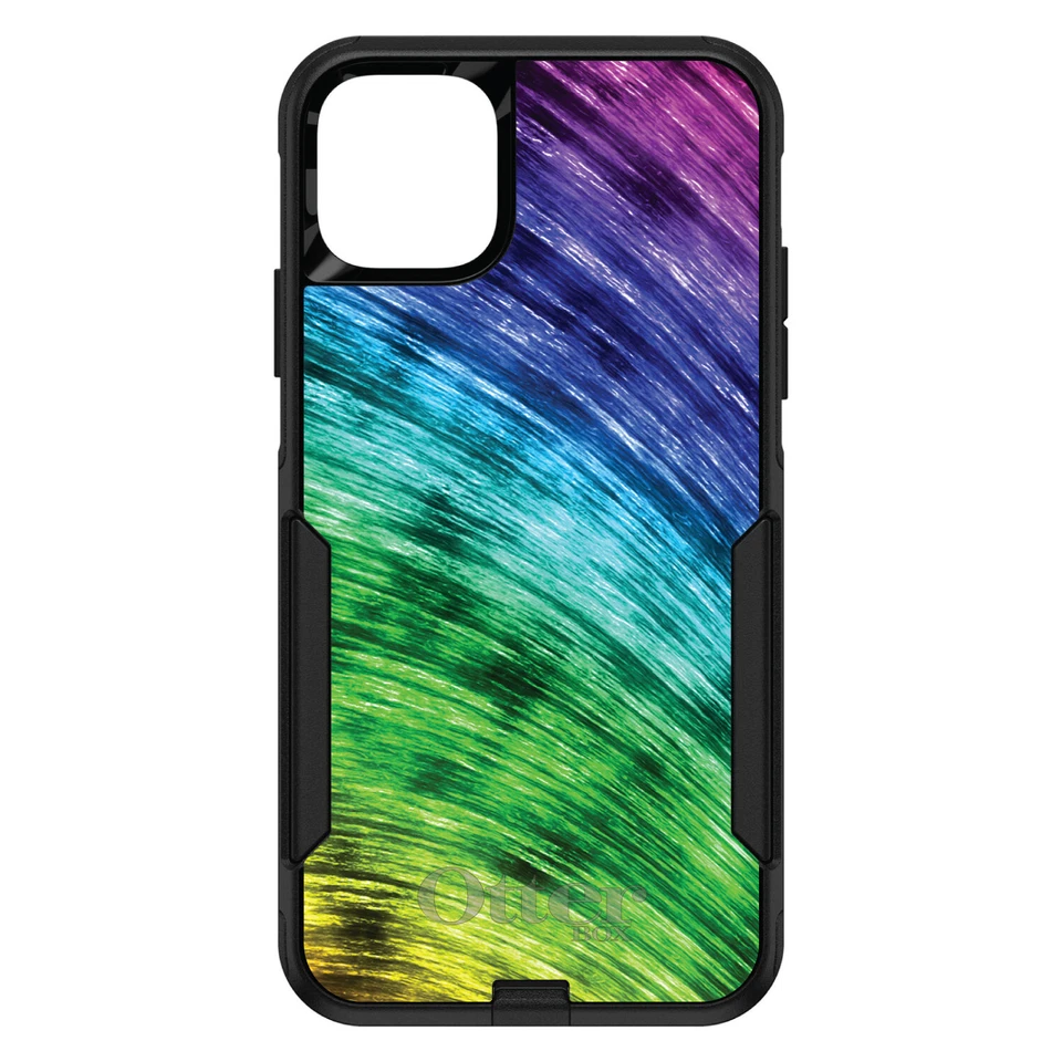 OtterBox Commuter for Apple iPhone (Pick Model) Rainbow Shimmering Curve - Image 1 of 1