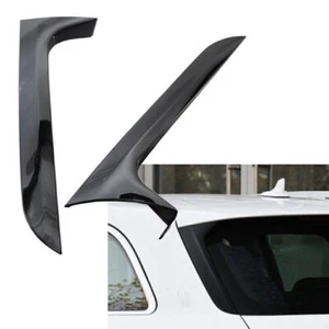 2xAlerón lateral ventana trasera negro brillante Canard Splitter Trim apto para Audi A6 C7 Avant - Imagen 1 de 8