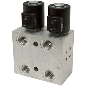 SAE 8 15 GPM Doppelwahlventil 12 Volt DC Fluidtech P15544-1 9-5117 - Bild 1 von 2