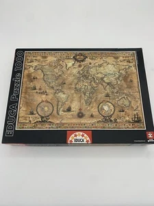 Educa 1000 Piece Puzzle Antique World Map 15159 - Picture 1 of 2