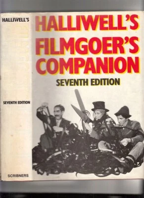 HALLIWELLS FILMGOERS COMPANION-HB/J 1ST 1980-SUPERB REFERENCE-1000'S ENTRIES NF - Image 1 of 2